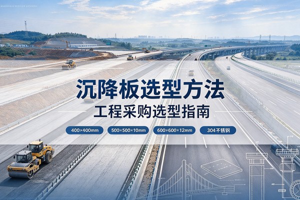 金阳沉降板选择方法