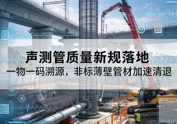 金阳声测管质量新规落地，一物一码溯源，非标薄壁管材加速清退