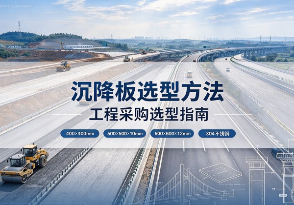 金阳沉降板选择方法