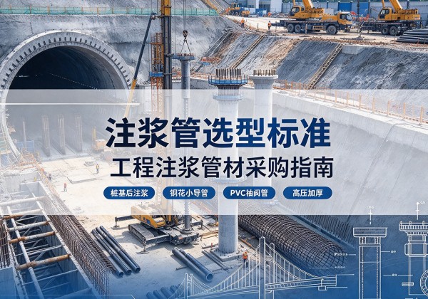 金阳注浆管选型标准