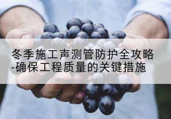 金阳冬季施工声测管有哪些防护要点？-冬季施工声测管防护全攻略-确保工程质量的关键措施
